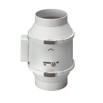 SOLER EN PALAU Ventilator in-line TD-160/100 MIXVENT N SILENT - 230V 50Hz - RE - timer 5211322200