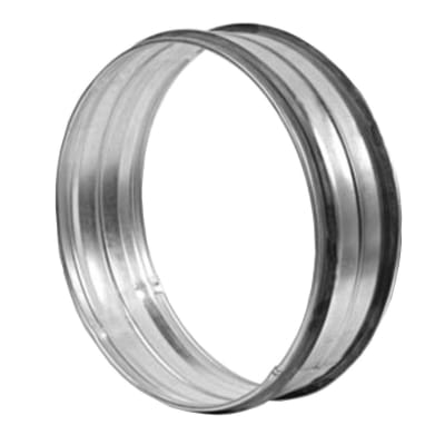 SOLER EN PALAU Mof - mannelijk - met rubber - voor gegalvaniseerde ronde kanalen - Ø100mm L013VX100
