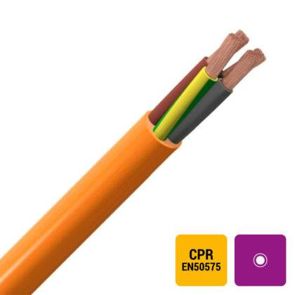 SPECIALE KABEL H07BQ-F soepele polyurethaan kabel 450/750V HAR EPR/PUR oranje Fca 4g2