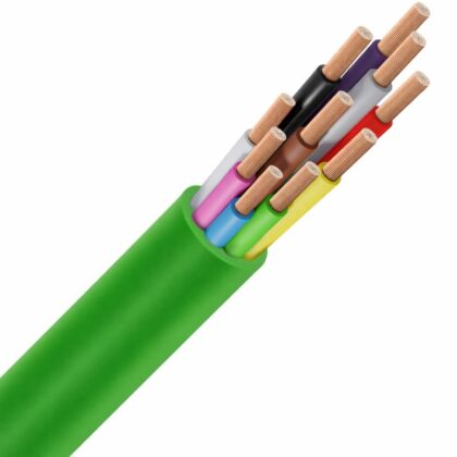 SPECIALE KABEL LIHH LS0H groen Cca s1d2a1