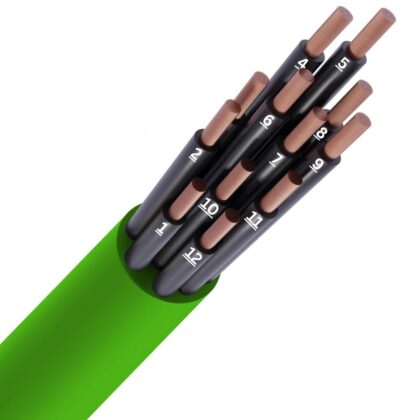SPECIALE KABEL LIHH LS0H groen Cca s1d2a1