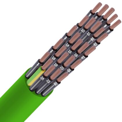 SPECIALE KABEL LIHH LS0H groen Cca s1d2a1