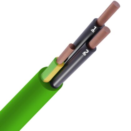 SPECIALE KABEL LIHH LS0H groen Cca s1d2a1