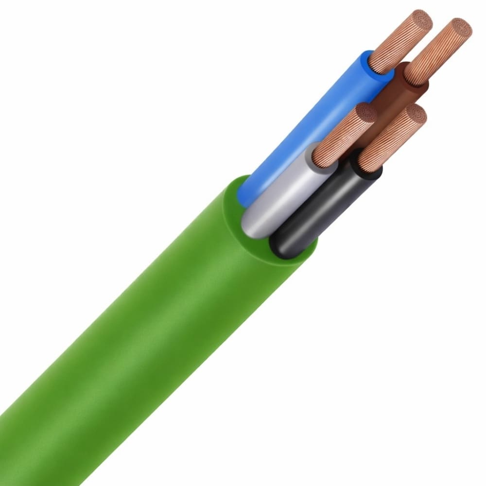SPECIALE KABEL LIHH LS0H groen Cca s1d2a1