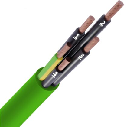 SPECIALE KABEL LIHH LS0H groen Cca s1d2a1