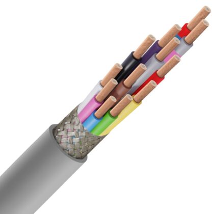 SPECIALE KABEL LIYCY PVC afgeschermd grijs DIN 47100 Cca s3d2a3 12X0