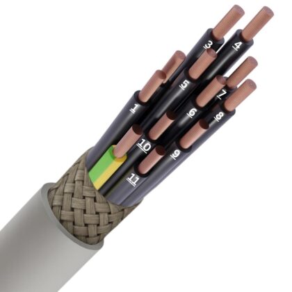 SPECIALE KABEL LIYCY PVC afgeschermd grijs genummerd Cca s3d2a3 12G1