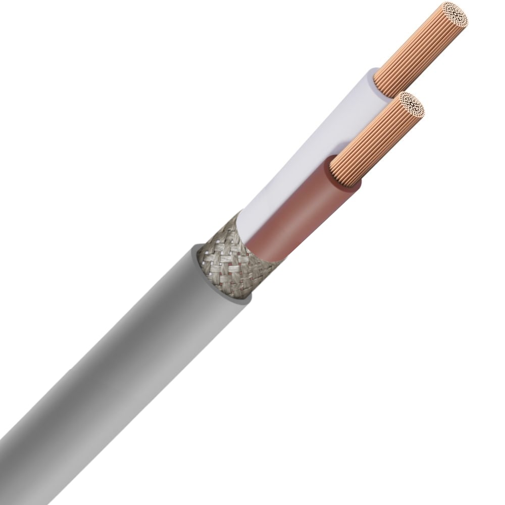SPECIALE KABEL LIYCY PVC afgeschermd grijs DIN 47100 Cca s3d2a3 2X0