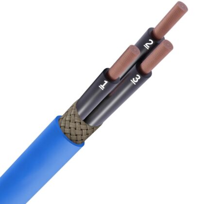 SPECIALE KABEL LIYCY PVC afgeschermd blauw genummerd Cca s3d2a3 3X0