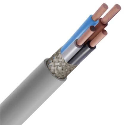 SPECIALE KABEL LIYCY PVC afgeschermd grijs HAR HD308 Cca s3d2a3 4X1mm² LIYCY4X1-0-CCA B 1000