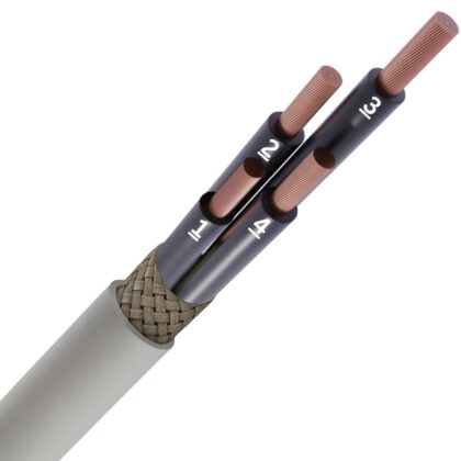 SPECIALE KABEL LIYCY PVC afgeschermd grijs genummerd Cca s3d2a3 4X1mm² LIYCY4X1-0Z-CCA B 1000
