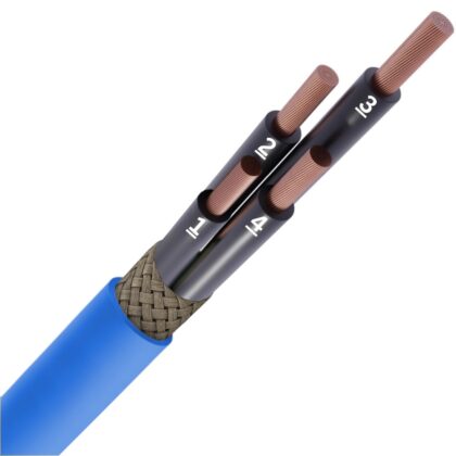 SPECIALE KABEL LIYCY PVC afgeschermd blauw genummerd Cca s3d2a3 4X1