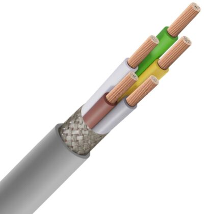 SPECIALE KABEL LIYCY PVC afgeschermd grijs DIN 47100 Cca s3d2a3 5X0