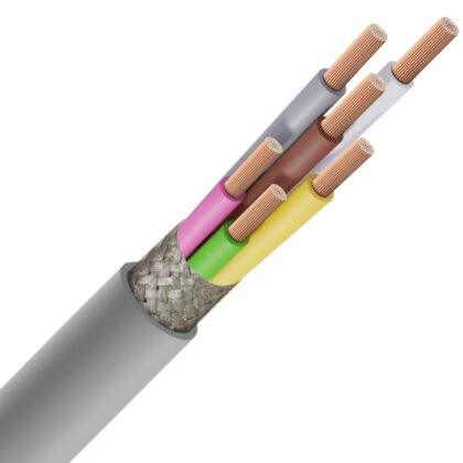 SPECIALE KABEL LIYCY PVC afgeschermd grijs DIN 47100 Cca s3d2a3 6X0