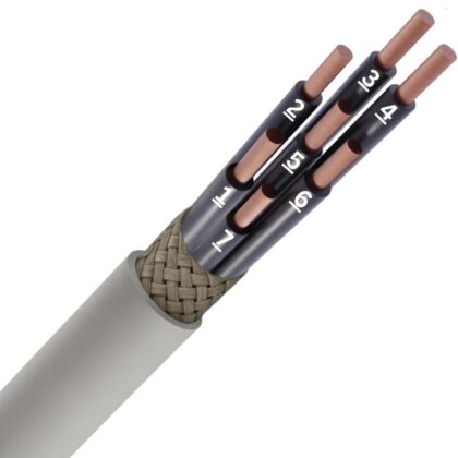 SPECIALE KABEL LIYCY PVC afgeschermd grijs genummerd Cca s3d2a3 7X0