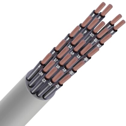 SPECIALE KABEL LIYY PVC grijs genummerd Cca s3d2a3 24X0