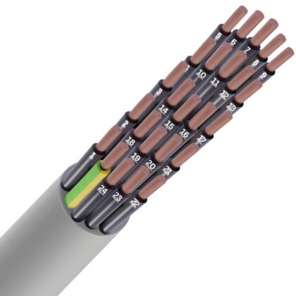 SPECIALE KABEL LIYY PVC grijs genummerd Cca s3d2a3 25G0