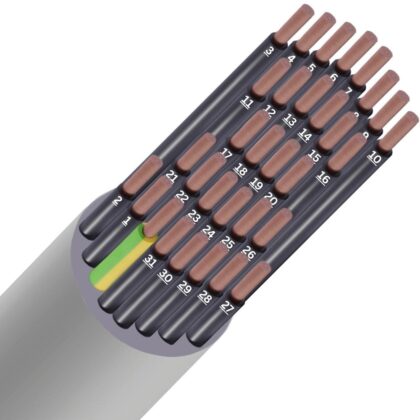 SPECIALE KABEL LIYY PVC grijs genummerd Cca s3d2a3 32G1