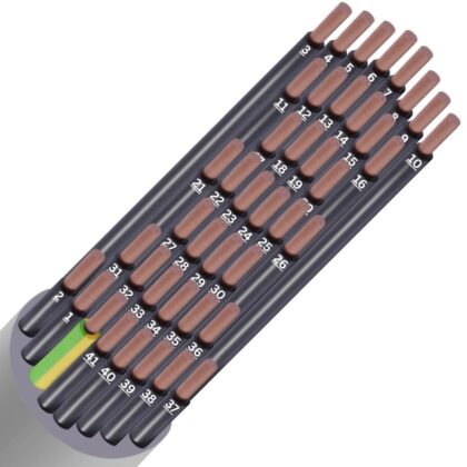 SPECIALE KABEL LIYY PVC grijs genummerd Cca s3d2a3 42G1mm² LIYY42X1-JZ-CCA B 1000