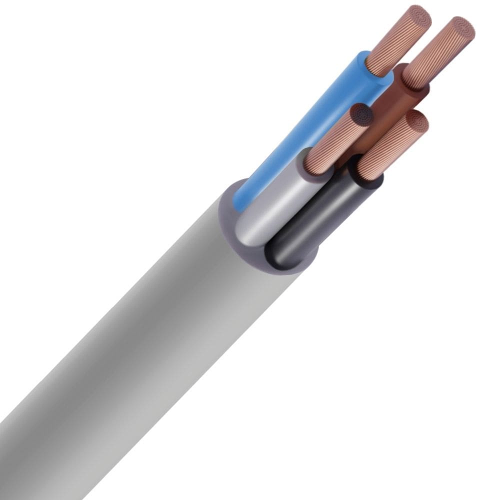 SPECIALE KABEL LIYY PVC grijs HAR HD308 Cca s3d2a3 4X0