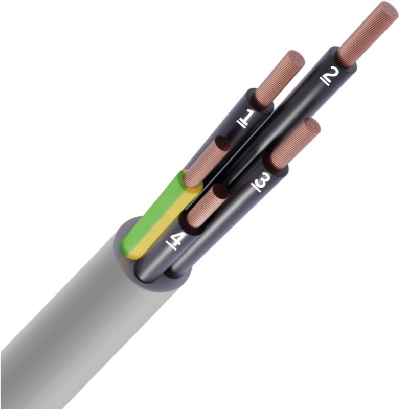 SPECIALE KABEL LIYY PVC grijs genummerd Cca s3d2a3 5G1