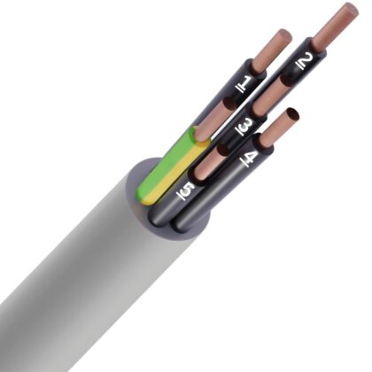 SPECIALE KABEL LIYY PVC grijs genummerd Cca s3d2a3 6G1mm² LIYY6X1-JZ-CCA B 1000