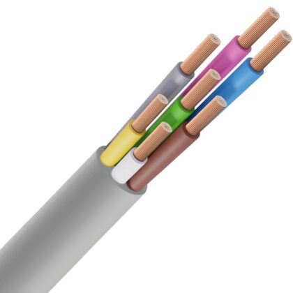 SPECIALE KABEL LIYY PVC grijs DIN 47100 Cca s3d2a3 7X0