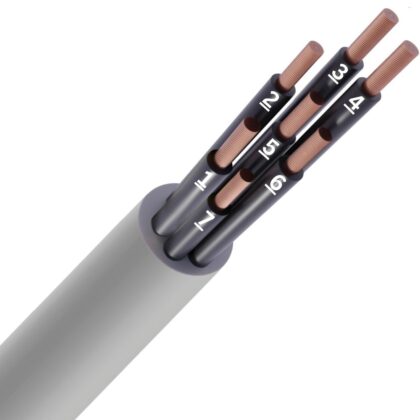 SPECIALE KABEL LIYY PVC grijs genummerd Cca s3d2a3 7X1mm² LIYY7X1-0Z-CCA B 1000