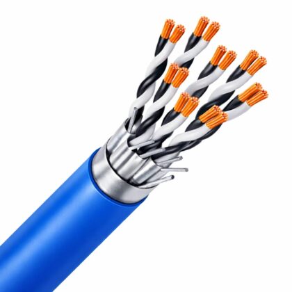 SPECIALE KABEL RE-2Y(St)Y-PiMF afscherming paar/globaal PE/PVC Cca s3d2a3 blauw 8P1