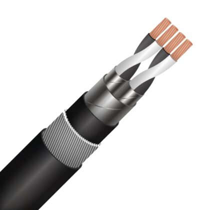SPECIALE KABEL RE-2Y(St)YSWAY-PiMF afsch. paar/globaal PE/PVC gewapend Cca s3d2a3 zwart 24P0