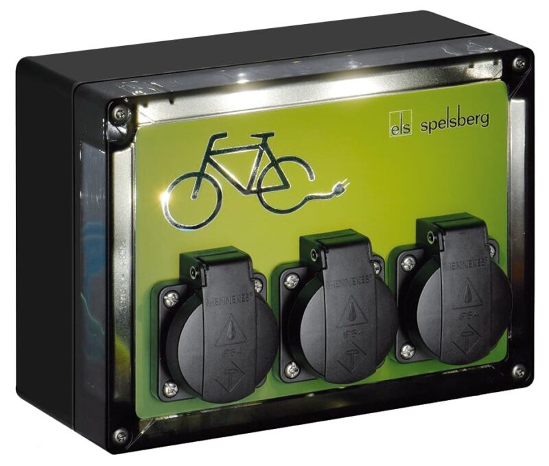 SPELSBERG Fietsenoplaadpunt TG BCS 3 BE/FR LED 20013401