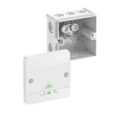 SPELSBERG Abox 025-L/w - Aftakdoos IP66/IK07 wit leeg 2