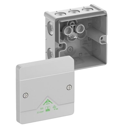 SPELSBERG Abox 025-L - Aftakdoos IP66/IK07 grijs leeg 2