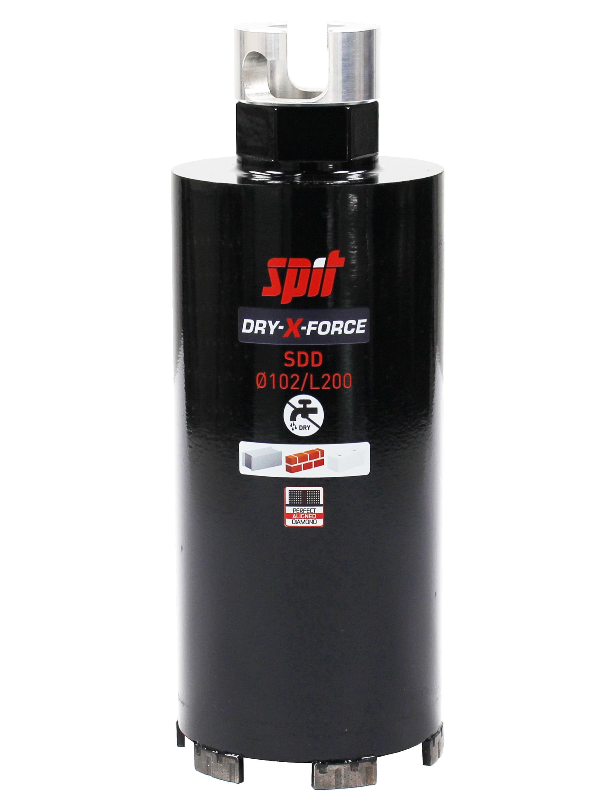 SPIT DRY-X-FORCE diamantboor SDD Ø 102mm x 200mm 654754