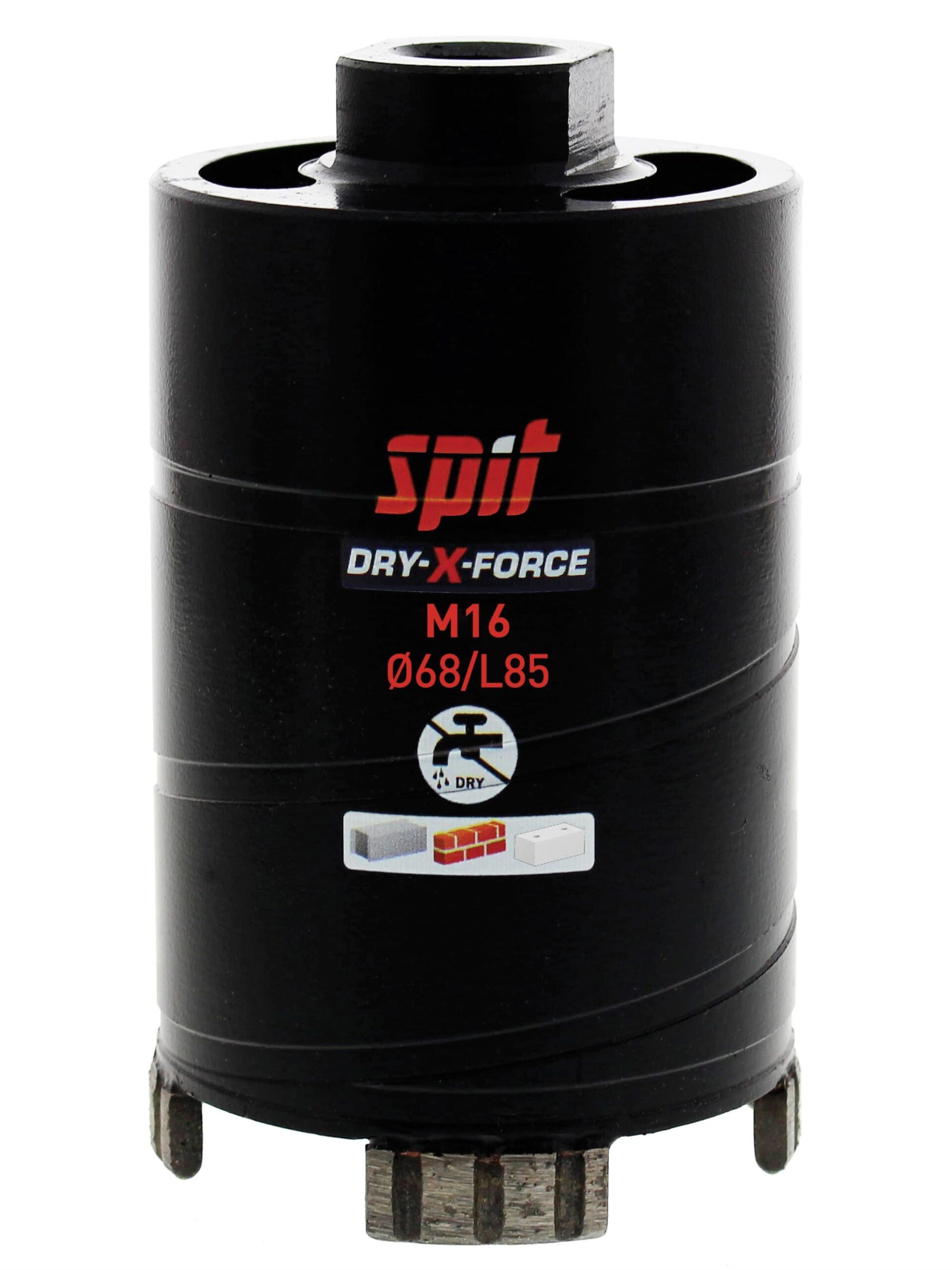 SPIT DRY-X-FORCE diamantboor M16 Ø 102mm x 85mm 654763