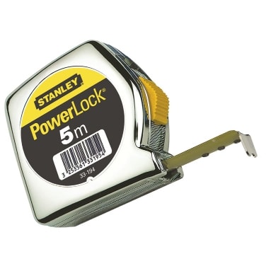 STANLEY Rolmeter Powerlock 5m - 25mm 0-33-195