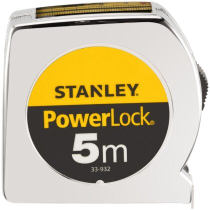 STANLEY Rolmeter Powerlock 5m - 19mm boveninkijkvenster 0-33-932