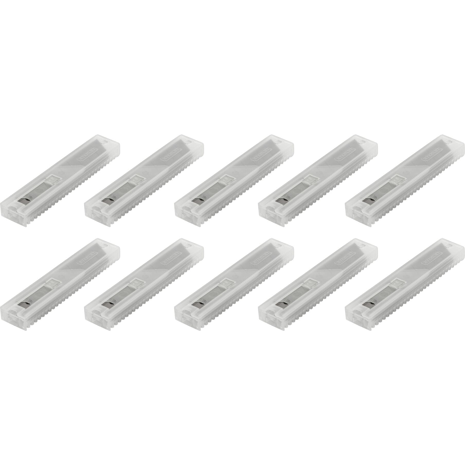 STANLEY Afbreekmesjes 18mm - 10 stuks/dispenser x 10 (1st = 100 mesjes) 1-11-301