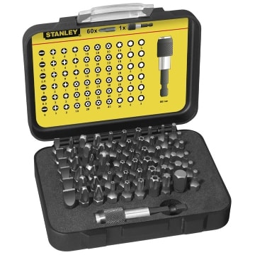 STANLEY Bitset Expert Pro 1/4'' - Bithouder (61-delig) 1-13-902