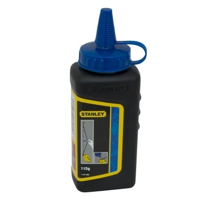 STANLEY Slaglijnpoeder blauw 225g - voor algemeen werk