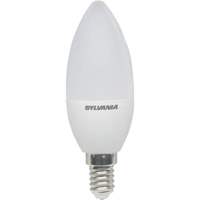 SYLVANIA ToLEDo kaars gesatineerd 4W 250lm E14 230V 2700K homelight 25.000u CRI80 0026920