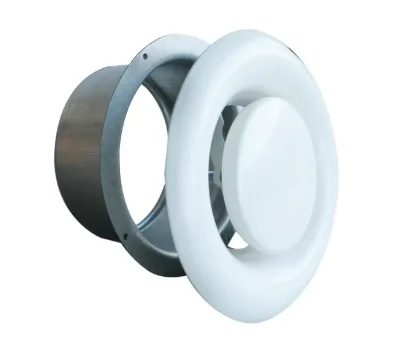 Sanutal air Ventilatieventiel Sanutal air VALVE4U rond wit METAL 99.AV125