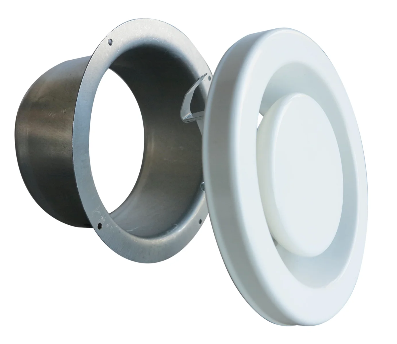 Sanutal air Afvoerventiel Sanutal air EFF Ø125mm rond wit 99.AVL125