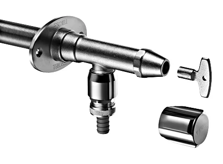Schell SCHELL 039980399 VORSTVRIJE GEVELKRAAN POLAR 1/2 CHR 039980399