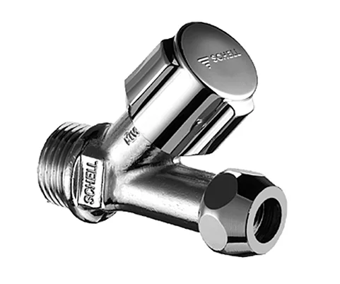 Schell SCHELL 059010699 HOEKSTOPKRAAN RECHT 1/2M 10 CHR Schell 059010699