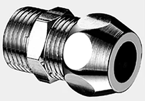 Schell Knelovergangsstuk messing 10mm x 3/8" M (drink)water Schell 064010699
