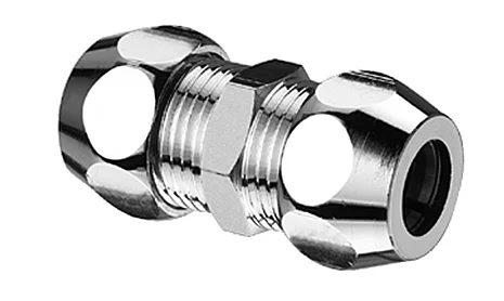 Schell Knelovergangsstuk messing 10mm x 3/8" M (drink)water Schell 064370699