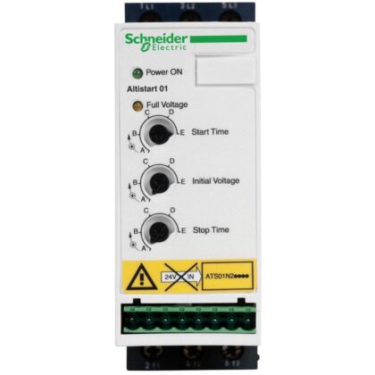 Schneider Automation softstart/softstop-eenheid - ATS-01 - 4 kW - 9 A - 380..415 V 3-fase ATS01N209QN