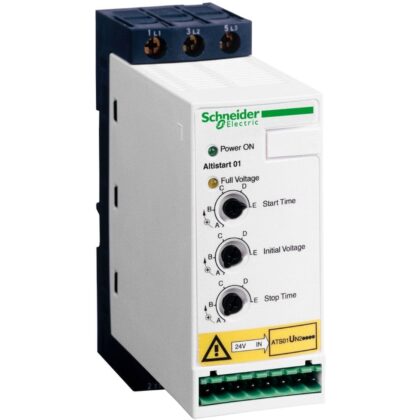 Schneider Automation softstart/softstop-eenheid - ATS-01 - 5.5 kW - 12 A - 380..415 V 3-fase ATS01N212QN