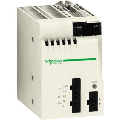Schneider Automation voedingsmodule M340 - 100-240 V AC - 20 W BMXCPS2000
